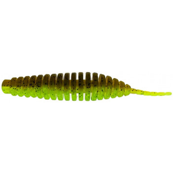 Силикон FishUp Tanta 2.5" (8шт) #204 - Green Pumpkin Chartreuse