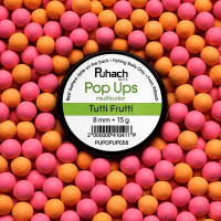 Бойлы Puhach Baits Pop Ups 8mm Multicolor - Tutti-Frutti (Тутті-Фрутті)