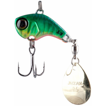 Тейл-спинер Jackall Deracoup 3/8oz 10.5g HL Lime Gold