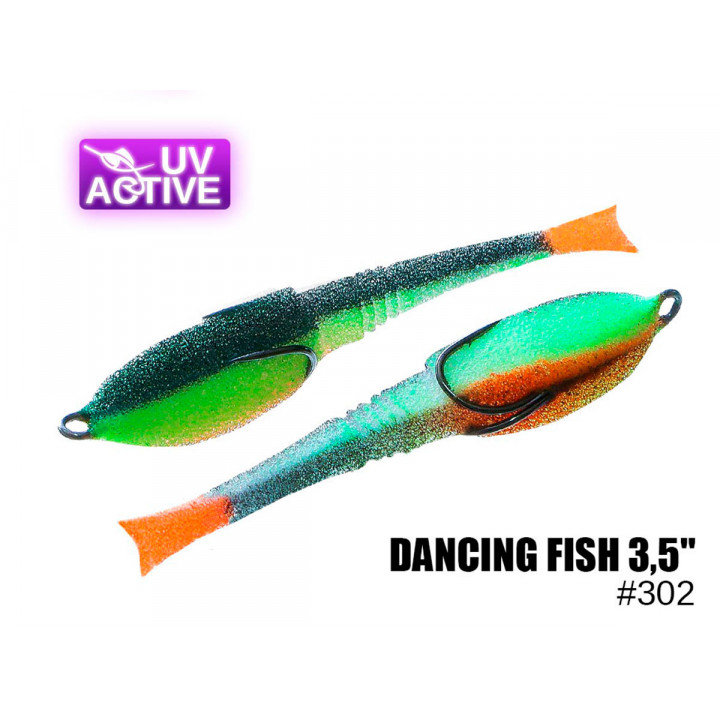 Поролоновая приманка ПрофМонтаж Dancing Fish 3.5" #302