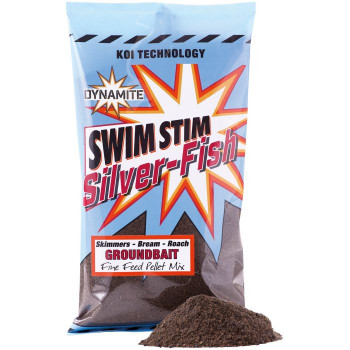 Підгодовування Dynamite Baits Swim Stim Commercial Silver Fish Gbait Dark 900g