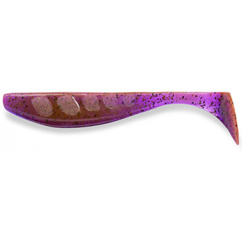 Силикон FishUp Wizzle Shad  5" (4шт) #016 - Lox/Green & Black