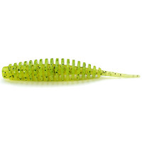 Силикон FishUp Tanta 2.5" 8шт #055 Chartreuse Black