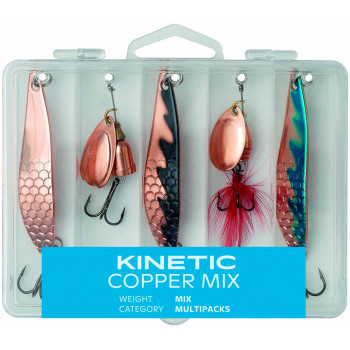Набор Блесен Kinetic Copper Mix 5шт