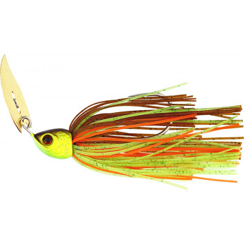 Чаттербейт  Westin Bladebite V2 Tungsten Bladed Jig 2/0 9g Brown Chartreuse