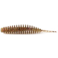Силикон FishUp Tanta 2.5" 8шт #045 Green Pumpkin Red & Black