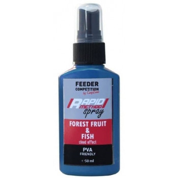 Спрей Carp Zoom Rapid Method Spray 50ml Forest fruit & fish 50ml Лісовий ягоди та риба (ПВА френдлі)