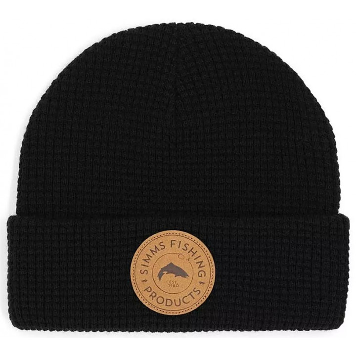 Шапка Simms Everyday Waffle Knit Beanie Black