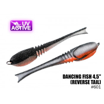 Поролоновая приманка ПрофМонтаж Dancing Fish (reverse tail) 4.5" 601