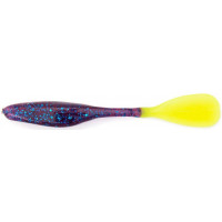 Силикон Gambler Flapp'n Shad 4" Purple Chartreuse 1шт