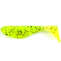 Силікон FishUp Wizzy 1.5 "10шт # 055 Chartreuse Black