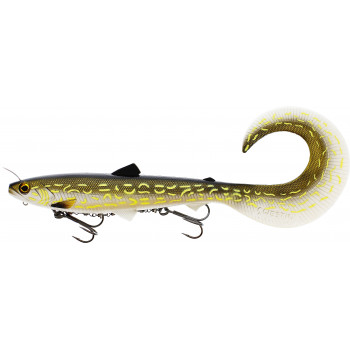 Силикон Westin BullTeez Curltail Inline 33cm 230g Natural Pike 1шт/уп