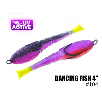 Поролоновая приманка ПрофМонтаж Dancing Fish 4" 104