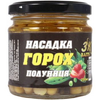 Насадочный Горох 3Kbaits Клубника 200ml
