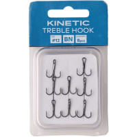 Трійник Kinetic Treble Hook #10 BN 8шт