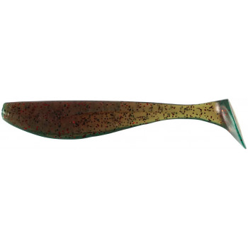 Силикон FishUp Wizzle Shad 2.0" (10шт) #019 - Motor Oil/Red
