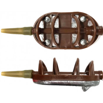Кормушка Fanatik ФЛЕТ с грунтозацепом 40g