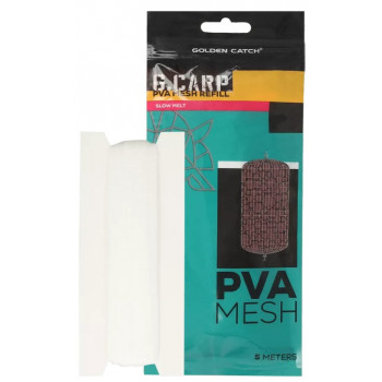 ПВА сетка GC G.Carp PVA Mesh Refill Wide 37mm Slow Melt 5m
