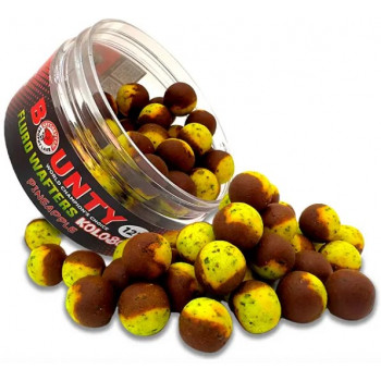 Бойлы Bounty FLURO-вафтерс KOLOBOK PINEAPPLE 10mm