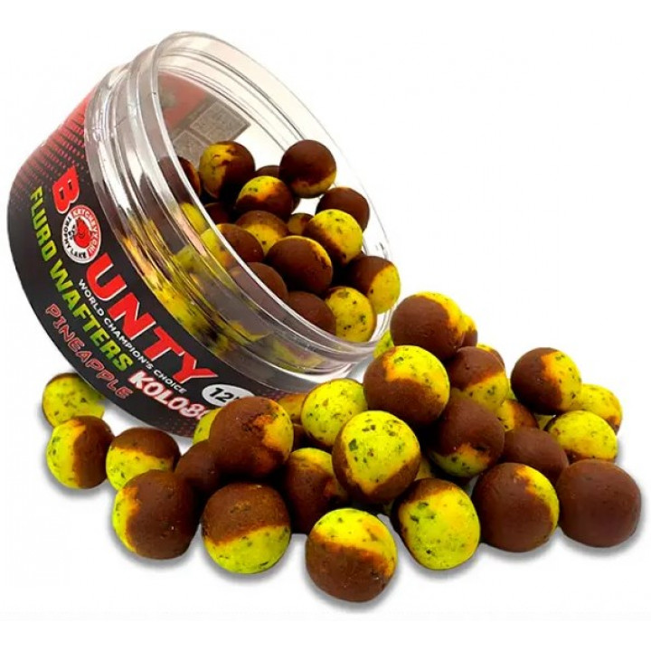 Бойлы Bounty FLURO-вафтерс KOLOBOK PINEAPPLE 10mm