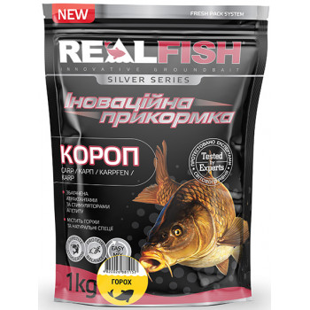 Прикормка Real Fish Карп 1kg