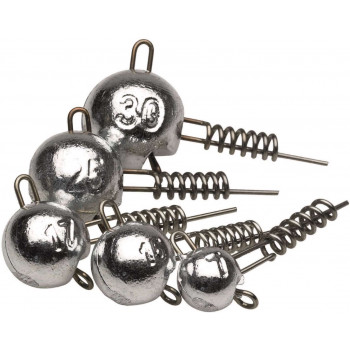 Штопор Kinetic Jighead Screw In 10g Zinc 4шт