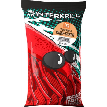 Прикормка INTERKRILL Feeder Classic Feeder Универсальная-Бисквит 1kg