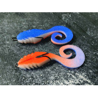 Поролоновая приманка ПрофМонтаж Dancing tail 3.5" 909