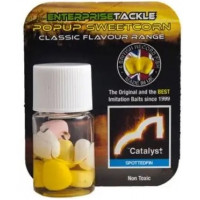Искусственная кукуруза Enterprise Tackle в дипе Pop-Up Spotted Fin Catalyst Yellow/Pink/Wthite