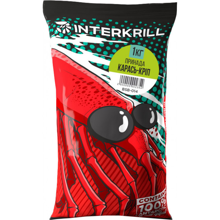 Прикормка INTERKRILL Feeder Classic Feeder Карась-Укроп 1kg