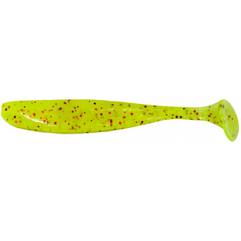 Силикон Keitech Easy Shiner 4" PAL#01 Chartreuse Red Flake 1шт