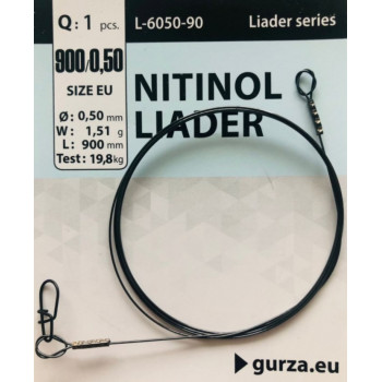 Повідець Gurza NITINOL leader 20cm /0.30mm 2шт/уп