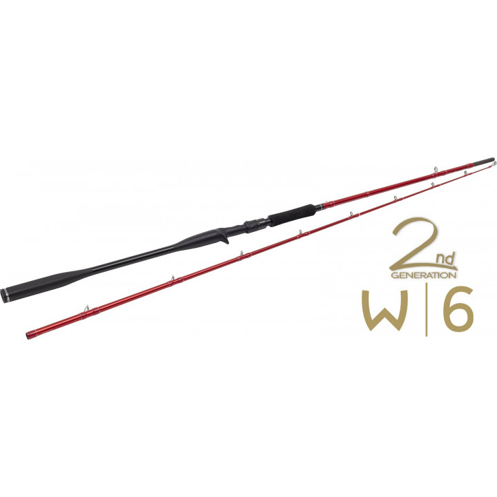 Вудилище Westin W6 MonsterStick-T 2nd 7'9"/236cm 6XH 100-380g