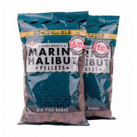 Пеллетс Dynamite Baits Marine Halibut Pellets Pre-Drilled 900g 21mm