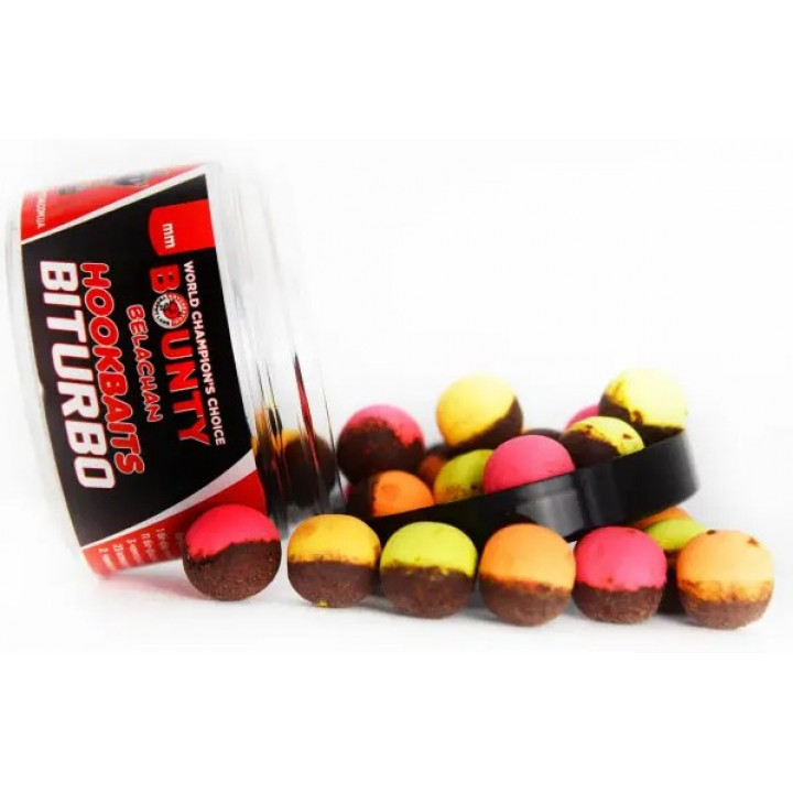 Бойлы BOUNTY BITURBO ACID PEAR Mix-цветов 14mm