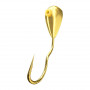 Мормышки самоподсекайка 12шт Золото #7 0.40g