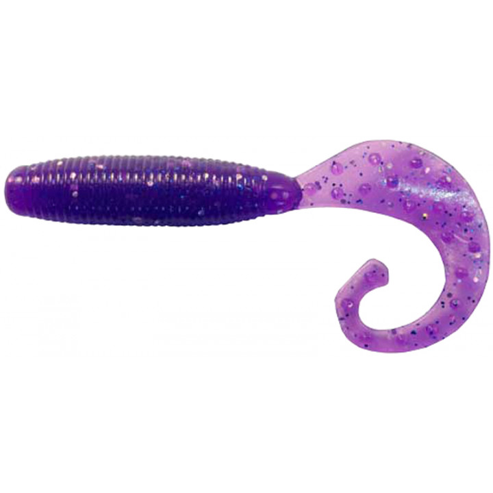 Силикон Reins Fat G-Tail Grub 2" 567 Lilac Silver & Blue Flake (20шт/уп)