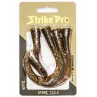 Хвост силиконовый Strike Pro Guppie Jr 110S(4шт) MOG NEW
