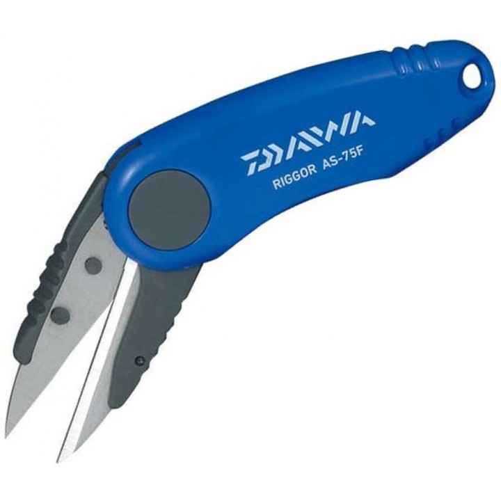 Ножницы Daiwa Riggor AS-75F Blue/Grey