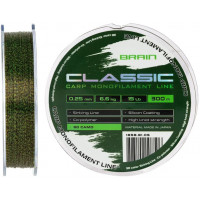 Леска Brain Classic Carp Line (3D camo) 300m 0.35mm 25lb 10.7kg