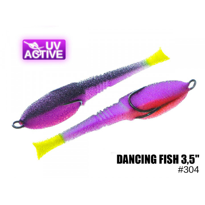 Поролоновая приманка ПрофМонтаж Dancing Fish 3.5" #304