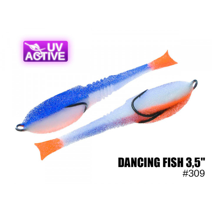 Поролоновая приманка ПрофМонтаж Dancing Fish 3.5" #309