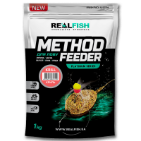 Прикормка Real Fish Premium Series Method Feeder Krill Криль 0.8kg