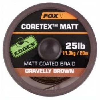 Повідковий матеріал Fox Matt Coretex 20m 35lb Gravelly Brown