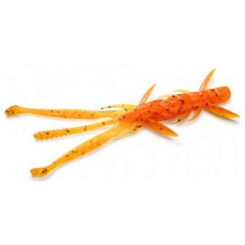 Силикон FishUp Shrimp 3" (9pcs.), #049 - Orange Pumpkin/Black