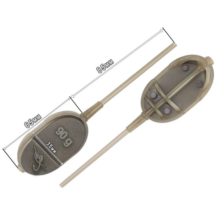 Кормушка ProfMontazh Romanian Flat-Boyle BIG 90g 1шт