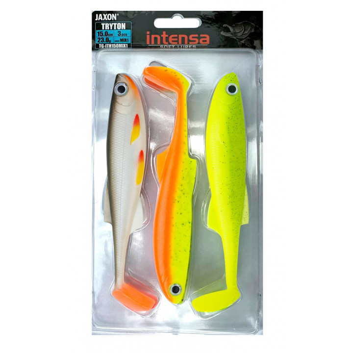 Силикон Jaxon Intensa Tryton 15cm MIX1 3шт/уп
