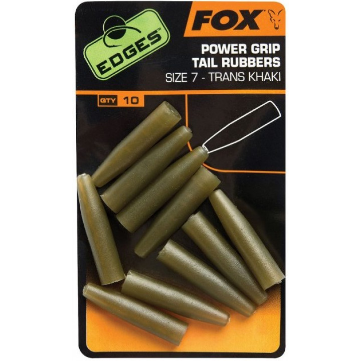 Конус для кліпси Fox Edges Surefit Tail Rubbers Size 7 10шт