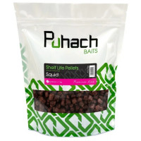 Варені гранули Puhach Baits Shelf Life Pellets 1 kg - Squid 12/14mm
