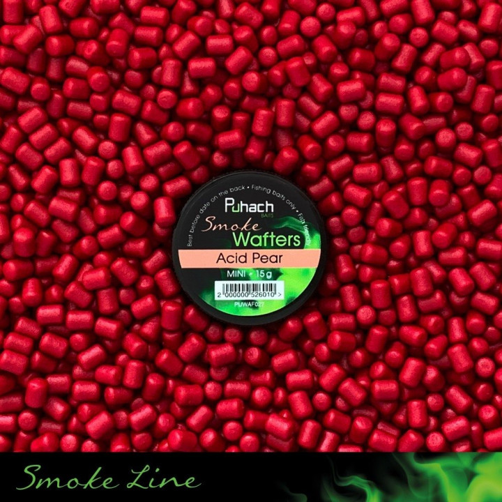Бойлы Puhach Baits Wafters Smoke MINI - Acid Pear (Кислая груша)